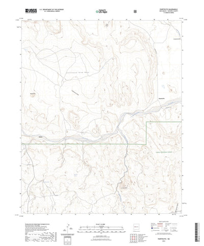 United States Geological Survey Puertecito, NM (2023, 24000-Scale) digital map