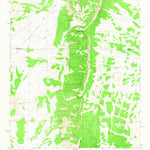 United States Geological Survey Puerto De Los Cavadores, NM (1964, 24000-Scale) digital map