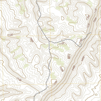 United States Geological Survey Puerto De Los Cavadores, NM (2020, 24000-Scale) digital map
