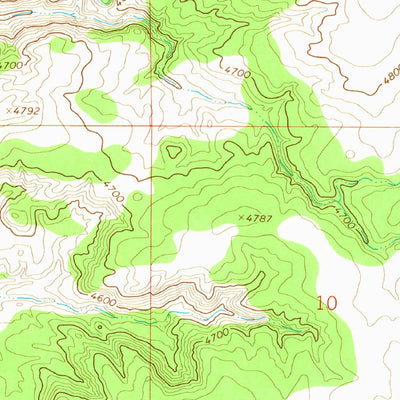 United States Geological Survey Puerto De Luna, NM (1963, 24000-Scale) digital map