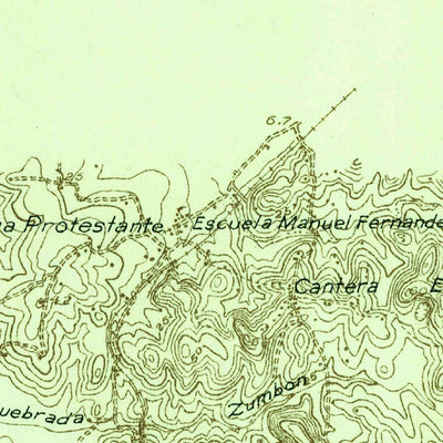 United States Geological Survey Puerto Real, PR (1935, 25000-Scale) digital map