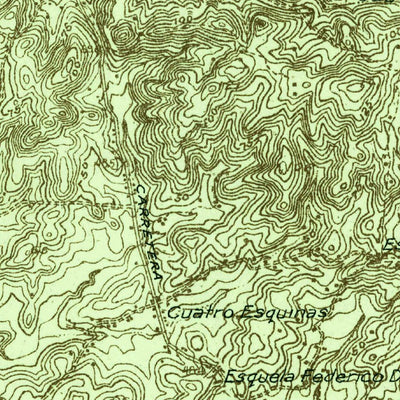 United States Geological Survey Puerto Real, PR (1935, 25000-Scale) digital map