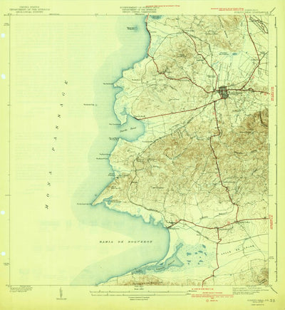 United States Geological Survey Puerto Real, PR (1941, 30000-Scale) digital map