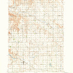 United States Geological Survey Pukwana, SD (1951, 62500-Scale) digital map