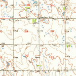 United States Geological Survey Pukwana, SD (1951, 62500-Scale) digital map