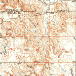 United States Geological Survey Pukwana, SD (1951, 62500-Scale) digital map