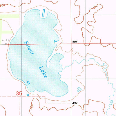 United States Geological Survey Pukwana SE, SD (1983, 24000-Scale) digital map