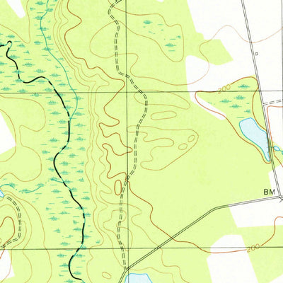 United States Geological Survey Pulaski, GA (1978, 24000-Scale) digital map