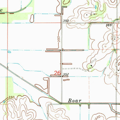 United States Geological Survey Pulaski, IL (1967, 24000-Scale) digital map