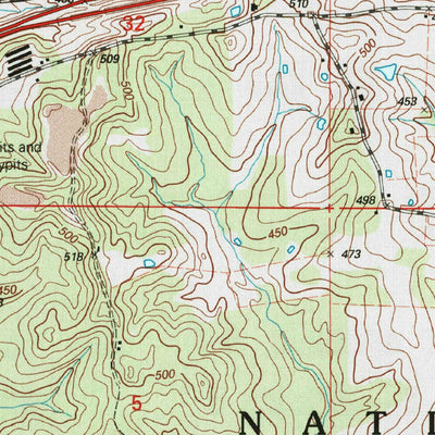 United States Geological Survey Pulaski, MS (2000, 24000-Scale) digital map
