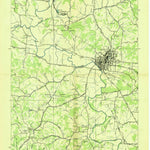 United States Geological Survey Pulaski, TN (1936, 24000-Scale) digital map