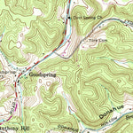 United States Geological Survey Pulaski, TN (1966, 24000-Scale) digital map