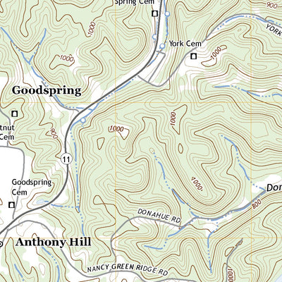 United States Geological Survey Pulaski, TN (2022, 24000-Scale) digital map