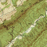 United States Geological Survey Pulaski, VA (1940, 62500-Scale) digital map