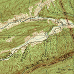 United States Geological Survey Pulaski, VA (1940, 62500-Scale) digital map