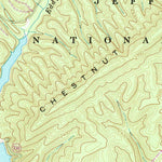 United States Geological Survey Pulaski, VA (1965, 24000-Scale) digital map