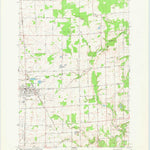 United States Geological Survey Pulaski, WI (1974, 24000-Scale) digital map
