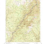United States Geological Survey Pulga, CA (1957, 62500-Scale) digital map