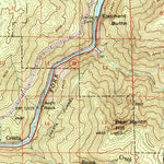 United States Geological Survey Pulga, CA (1957, 62500-Scale) digital map