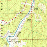 United States Geological Survey Pulga, CA (1979, 24000-Scale) digital map