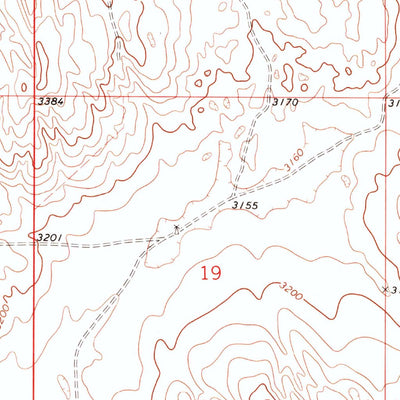 United States Geological Survey Pullen Ranch, NE (1972, 24000-Scale) digital map