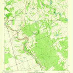 United States Geological Survey Pulliam Ranch, TX (1960, 24000-Scale) digital map