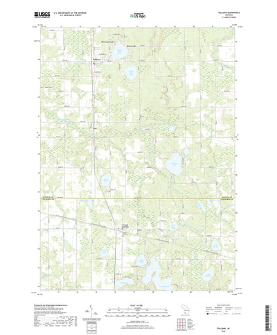 United States Geological Survey Pullman, MI (2019, 24000-Scale) digital map