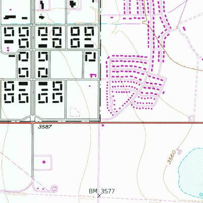 United States Geological Survey Pullman, TX (1956, 24000-Scale) digital map