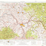 United States Geological Survey Pullman, WA-ID-OR (1955, 250000-Scale) digital map