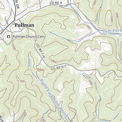 United States Geological Survey Pullman, WV (2023, 24000-Scale) digital map