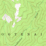 United States Geological Survey Pulpit Mountain, MT (1963, 24000-Scale) digital map