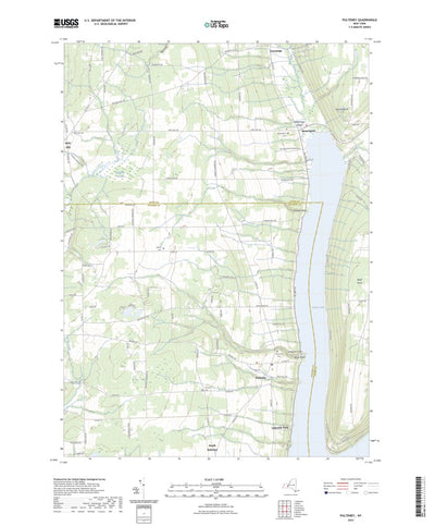 United States Geological Survey Pulteney, NY (2023, 24000-Scale) digital map