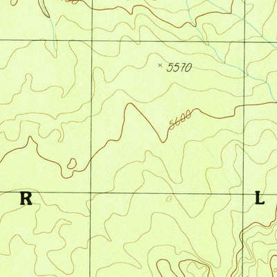 United States Geological Survey Pumice Desert West, OR (1985, 24000-Scale) digital map