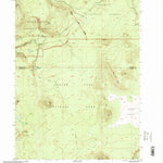 United States Geological Survey Pumice Desert West, OR (1998, 24000-Scale) digital map