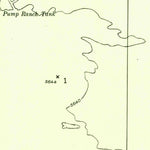United States Geological Survey Pump Ranch Tank, AZ (1955, 24000-Scale) digital map