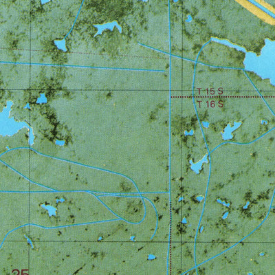 United States Geological Survey Pumpkin Islands, LA (1979, 24000-Scale) digital map