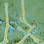 United States Geological Survey Pumpkin Islands, LA (1979, 24000-Scale) digital map