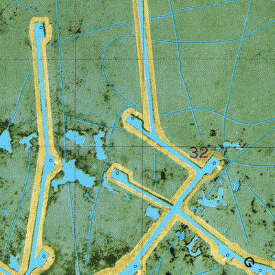 United States Geological Survey Pumpkin Islands, LA (1979, 24000-Scale) digital map