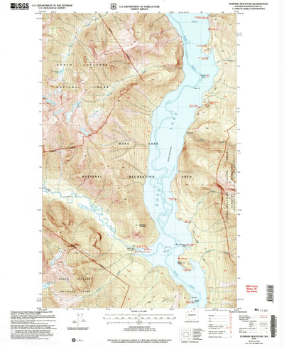 United States Geological Survey Pumpkin Mountain, WA (2002, 24000-Scale) digital map