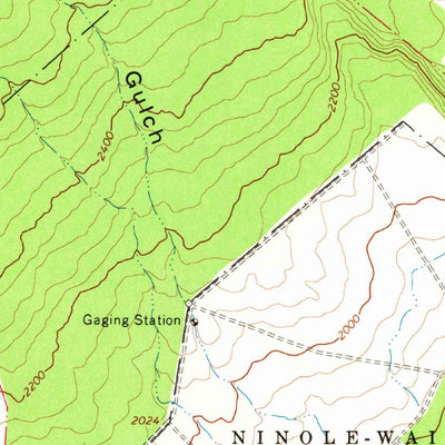 United States Geological Survey Punaluu, HI (1966, 24000-Scale) digital map