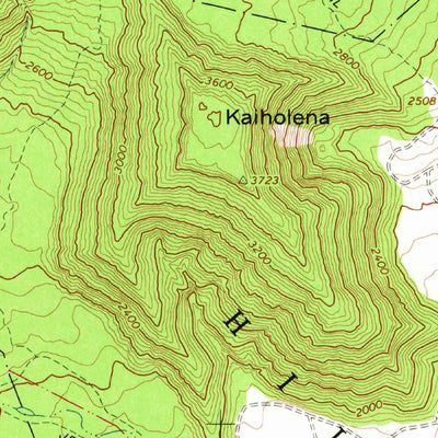 United States Geological Survey Punaluu, HI (1966, 24000-Scale) digital map