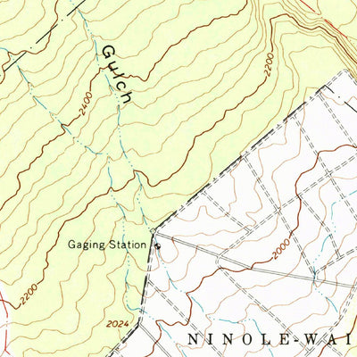 United States Geological Survey Punaluu, HI (1982, 24000-Scale) digital map