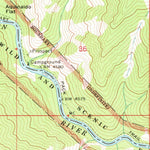 United States Geological Survey Pungo Mountain, ID (1973, 24000-Scale) digital map
