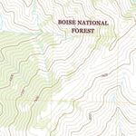 United States Geological Survey Pungo Mountain, ID (2020, 24000-Scale) digital map