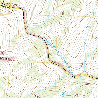 United States Geological Survey Pungo Mountain, ID (2020, 24000-Scale) digital map