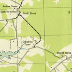 United States Geological Survey Pungoteague, VA (1943, 31680-Scale) digital map