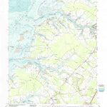 United States Geological Survey Pungoteague, VA (1968, 24000-Scale) digital map