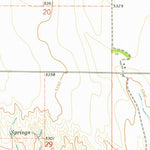 United States Geological Survey Punkin Center, CO (1977, 24000-Scale) digital map