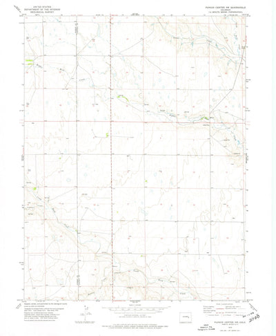 United States Geological Survey Punkin Center NW, CO (1978, 24000-Scale) digital map