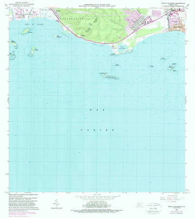 United States Geological Survey Punta Cucharas, PR (1962, 20000-Scale) digital map